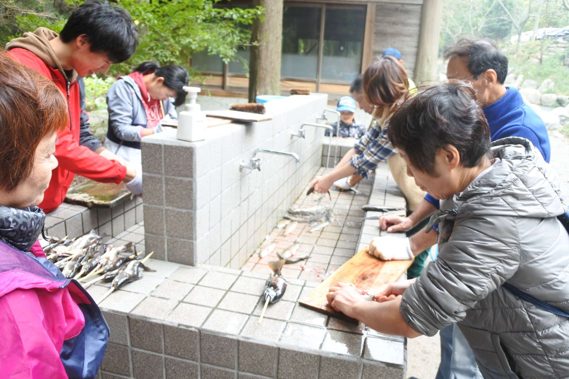 安土・近江八幡教室 イワナ釣り