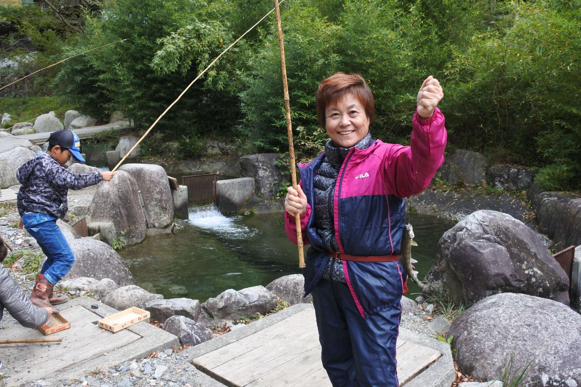 安土・近江八幡教室 イワナ釣り