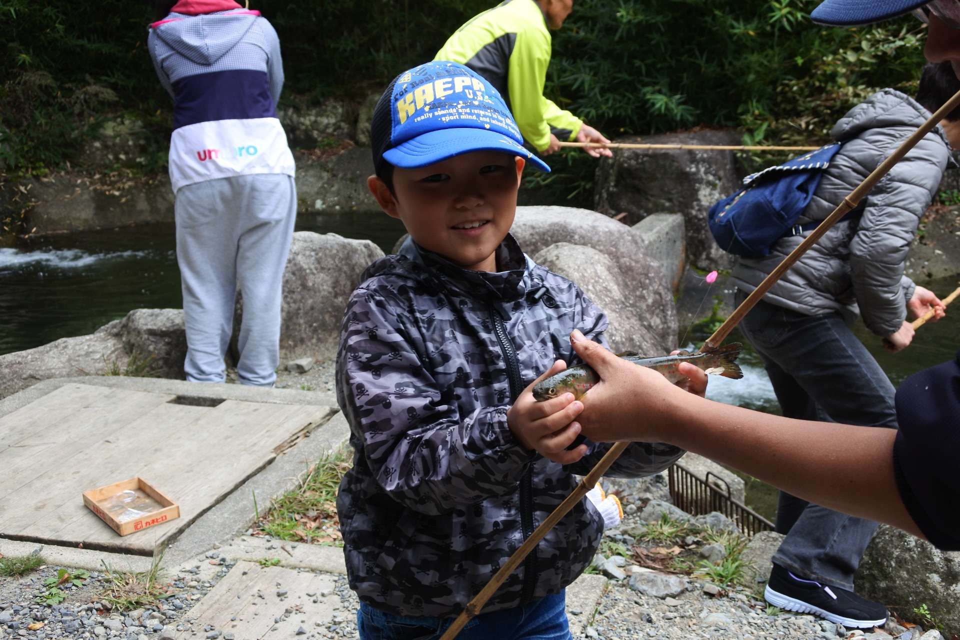 安土・近江八幡教室 イワナ釣り